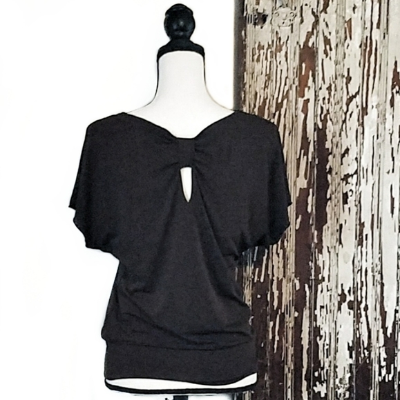 IZ Byer California Dolman Blouse Brown Size M - Picture 8 of 12